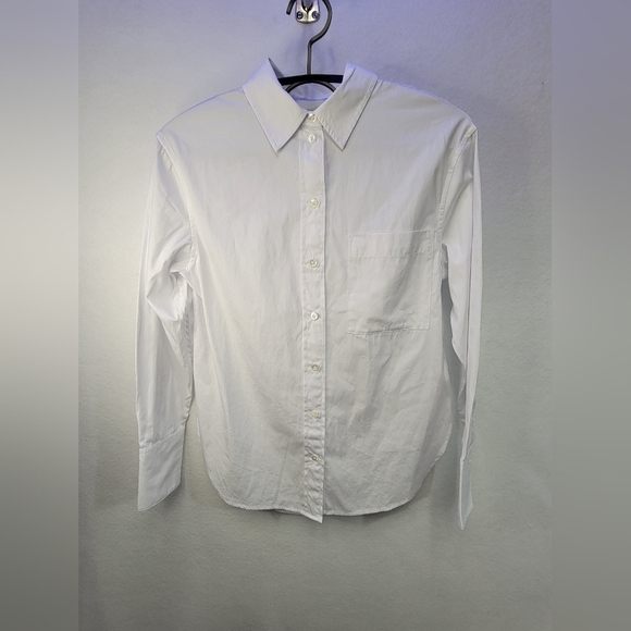 Madewell‎ Relaxed 100% Cotton Button-Up Shirt Size XXS - Picture 10 of 13